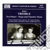 Joan Trimble - Two Piano Songs And Chamber Music cd