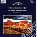 Alexander Moyzes - Symphony No.3 Op.17a, N.4 Op.38 cd