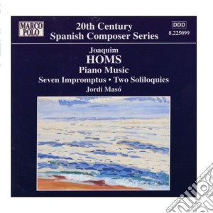 Joaquim Homs - Opere Per Pianoforte (integrale) Vol.1- Maso JordiPf cd musicale di Joaquim Homs