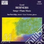 Lord Berners - Songs, Piano Music
