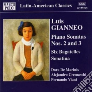 Luis Gianneo - Opere Per Pianoforte (Integrale) Vol.1 cd musicale di Luis Gianneo