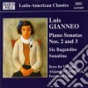 Luis Gianneo - Opere Per Pianoforte (Integrale) Vol.1 cd