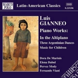 Luis Gianneo - Opere Per Pianoforte (Integrale) Vol.2 cd musicale di Luis Gianneo