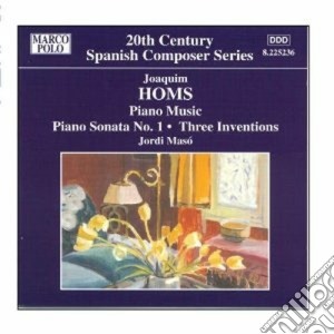 Joaquim Homs - Opere Per Pianoforte (Integrale) Vol.2 cd musicale di Joaquim Homs