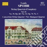 Louis Spohr - Quartetti Per Archi (integrale) Vol. 15 cd