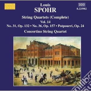Louis Spohr - String Quartets, Volume 14 cd musicale di Louis Spohr