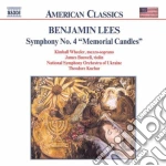 Benjamin Lees - Symphony No.4 'memorial Candles' /Kimball Wheeler M-sop, National Symphony Orchestra Of Ukraine cd