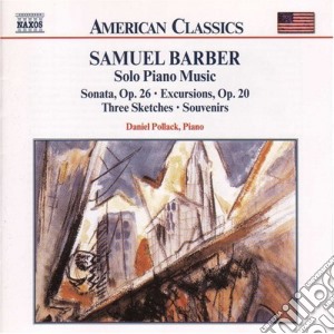 Samuel Barber - Solo Piano Music cd musicale di Barber Samuel