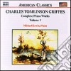 Charles Griffes - Piano Works Vol.1 cd