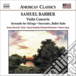 Samuel Barber - Violin Concerto cd