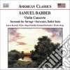Samuel Barber - Violin Concerto cd