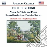 Cecil Burleigh - Musica Per Violino cd