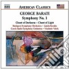 Barati George - Symphony No.1 'alpine Symphony', Chant Of Light, Chant Of Darkness cd