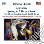 Leonard Bernstein - Symphony No.2 "the Age Of Anxiety", Candide Overture, West Side Story (dances) cd
