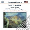 Samuel Barber - Piano Concerto cd