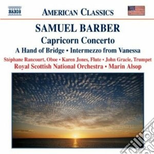 Samuel Barber - Capricorn Concerto cd musicale di Samuel Barber