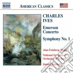 Charles Ives - Symphony No.1, Emerson Concerto cd