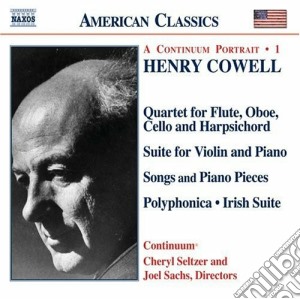 Henry Cowell - A Continuum Portrait 1 cd musicale di Henry Cowell
