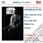 Charles Ives - Take-offs (nn.1-5), 3 Quarter-tone Pieces cd