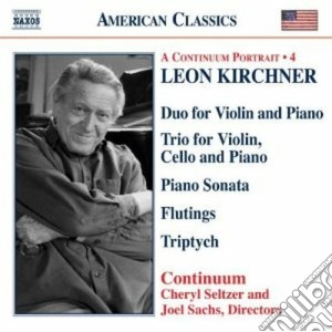 Kirchner Leon - Musica Da Camera cd musicale di Leon Kirchner