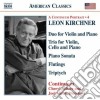 Kirchner Leon - Musica Da Camera cd