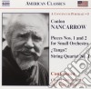 Conlon Nancarrow - Piece N.1 E N.2 Per Piccola Orchestra, Quartetto N.1, Sonatina Per Pf. cd