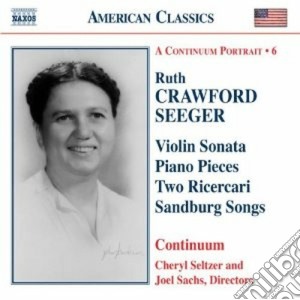 Crawford Seeger Ruth - Musica Vocale E Da Camera cd musicale di Crawford seeger ruth