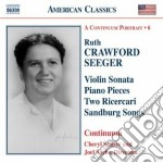 Crawford Seeger Ruth - Musica Vocale E Da Camera