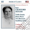 Crawford Seeger Ruth - Musica Vocale E Da Camera cd