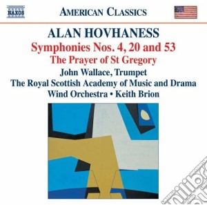 Alan Hovhaness - Symphonies Nos. 4, 20 & 53 cd musicale di Alan Hovhaness