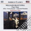 William Grant Still - Opere Per Pianoforte cd
