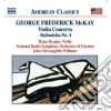 Mackay George Frederick - Concerto Per Violino, Sinfonietta N.4, Suite On Sixteenth Century Hymn Tunes cd