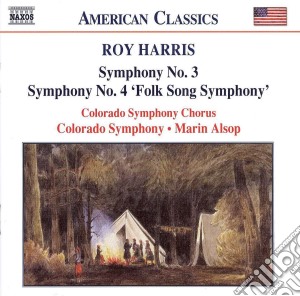 Roy Harris - Symphony Nos.3 & 4 cd musicale di Harris roy ellsworth