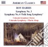 Roy Harris - Symphony Nos.3 & 4 cd