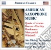 American Saxophone Music cd