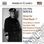 John Philip Sousa - Musica Per Orchestra Di Fiati (integrale) , Vol.7 cd