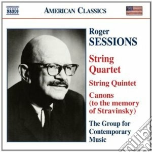 Sessions Roger - Quintetto Per Archi, Quartetto N.1, 6 Pieces, Canons cd musicale di Roger Sessions