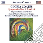 Gloria Coates - Symphony No.1 'music On Open Strings, N.7, N.14 'symphony In Microtones' cd