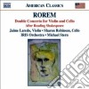 Ned Rorem - Concerto Doppio Per Violino E Violoncello, After Reading Shakespeare cd