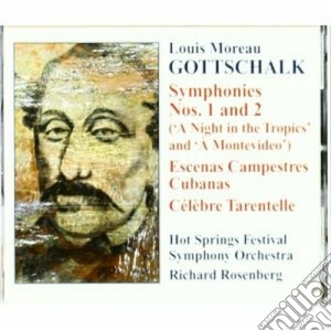 Rosenberg / Hot Springs Festival So - Musica Per Orchestra (Integrale) cd musicale di Gottschalk louis mor