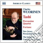 Charles Wuorinen - Tashi, Percussion Quartet, Fortune cd