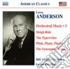 Leroy Anderson - Musica Per Orchestra, Vol.3 cd