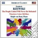 Frederic Rzewski - The People United Will Never Be Defeated, Winnsboro Cotton Mill Blues cd