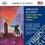 Abrahm Ellstein - Great Songs Of The Yddish Stage, Vol.1 cd