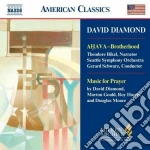 David Diamond - Ahava - Brotherhood, Music For Prayer cd