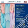 Lukas Foss - Elegy For Anne Frank, Song Of Anguish, Lammdeni, Adon Olam cd