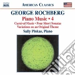 George Rochberg - Musica Per Pianoforte (integrale) , Vol.4 cd