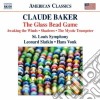 Claude Baker - The Glass Bead Game, Awaking The Winds, Shadows: Four Dirge-nocturnes cd