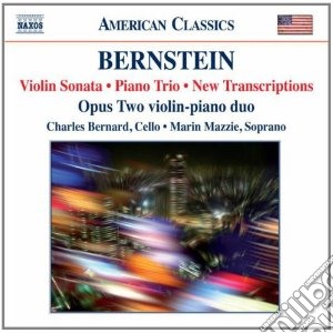 Leonard Bernstein - Sonata Per Clarinetto (arr.terwilliger), Trio Con Pianoforte, Sonata Per Violino cd musicale di Leonard Bernstein
