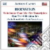 Leonard Bernstein - Sonata Per Clarinetto (arr.terwilliger), Trio Con Pianoforte, Sonata Per Violino cd